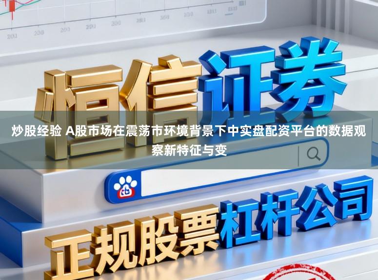 炒股经验 A股市场在震荡市环境背景下中实盘配资平台的数据观察新特征与变