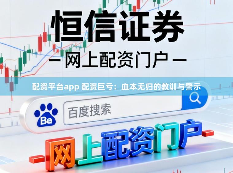 配资平台app 配资巨亏：血本无归的教训与警示