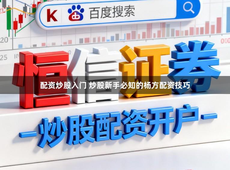 配资炒股入门 炒股新手必知的杨方配资技巧