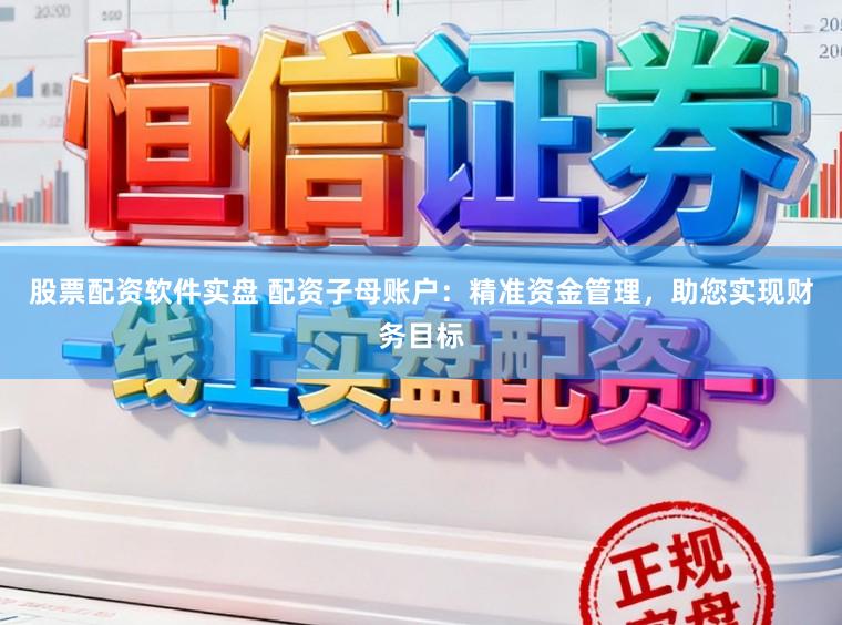 股票配资软件实盘 配资子母账户：精准资金管理，助您实现财务目标